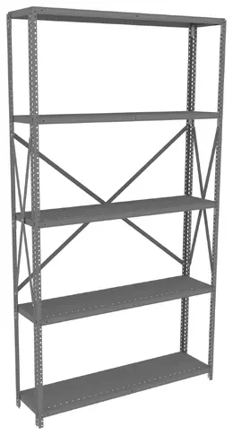 Open Steel Shelving - 22 Gauge - Q Line