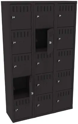Fifteen Box Lockers - Standard