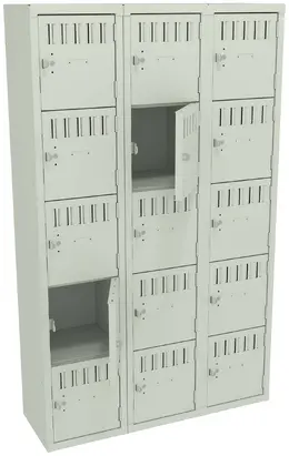 Fifteen Box Lockers - Standard