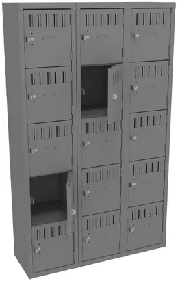Fifteen Box Lockers - Standard