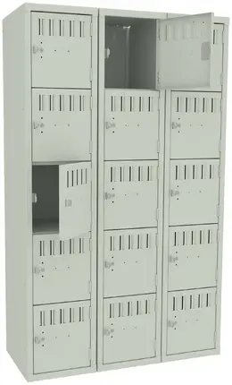 Fifteen Box Lockers - Standard