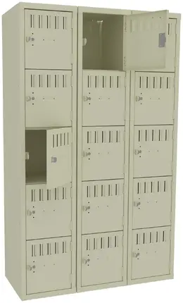 Fifteen Box Lockers - Standard