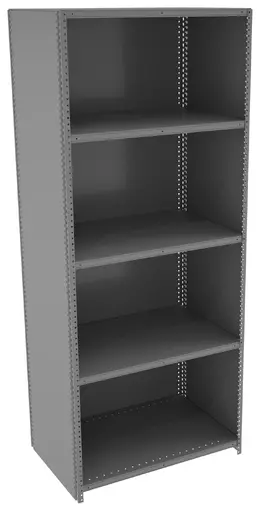Enclosed Steel Shelving - 20 Gauge - Q Line
