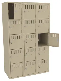 Fifteen Box Lockers - Standard