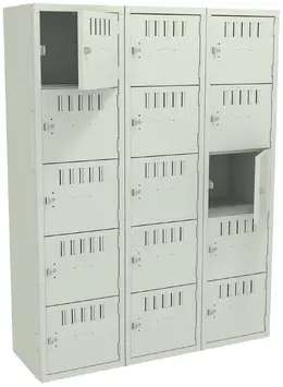 Fifteen Box Lockers - Standard