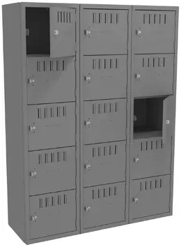 Fifteen Box Lockers - Standard