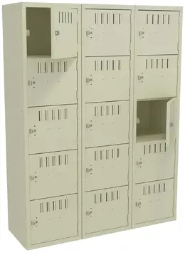 Fifteen Box Lockers - Standard