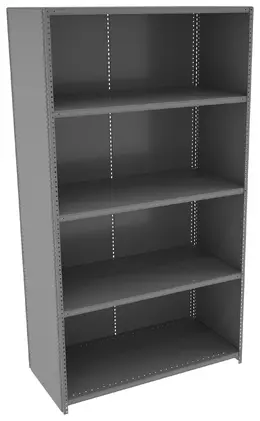 Enclosed Steel Shelving - 22 Gauge - Q Line