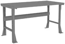 Steel Top Flared Workbench - Shop Equipment