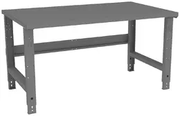 Steel Height Adjustable Workbench - Shop Equipment