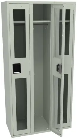 Triple See-Through Lockers - C-Thru