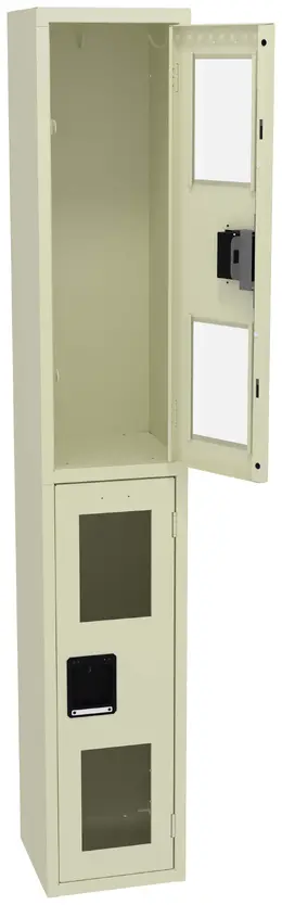 Dual-Tier Clear Lockers - C-Thru Series