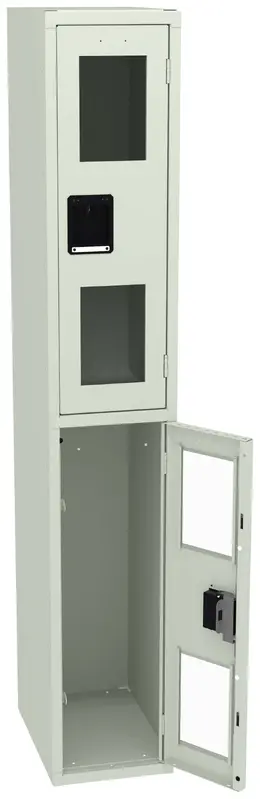 Dual-Tier Clear Lockers - C-Thru Series