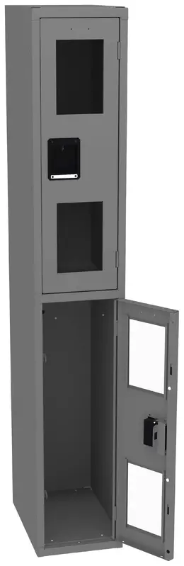 Dual-Tier Clear Lockers - C-Thru Series