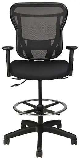 Classic Tall Mesh Back Fabric Stool - Rika