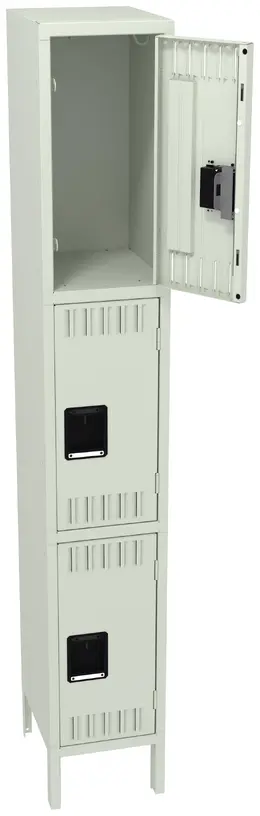 Triple Stack Lockers with Legs - Standard