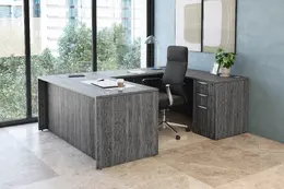 U Shaped Computer Desk - PL Laminate