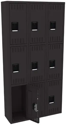 Triple Column Lockers - Standard