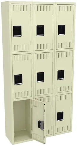 Triple Column Lockers - Standard