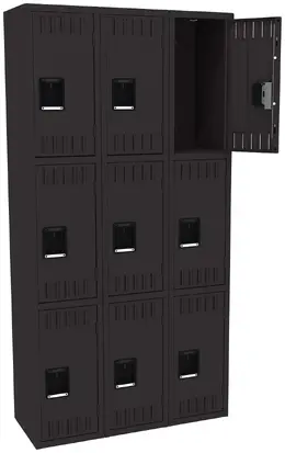 Triple Column Lockers - Standard