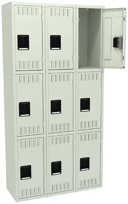 Triple Column Lockers - Standard