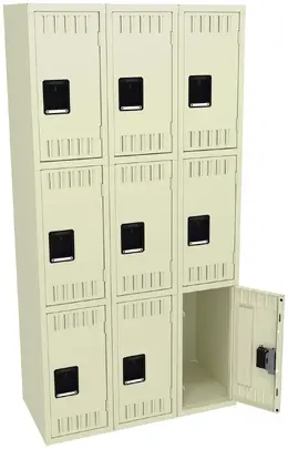 Triple Column Lockers - Standard