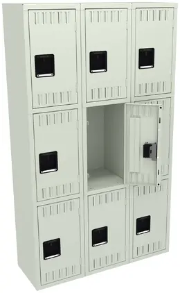 Triple Column Lockers - Standard