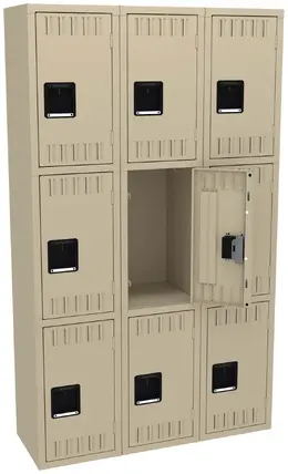 Triple Column Lockers - Standard