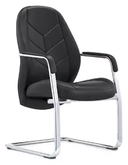 Leather Side Chair - LOD