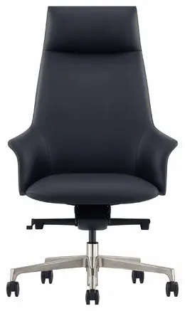 Flared Leather Highback Executive Chair - LOD
