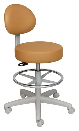 Basic Medical Stool with Back - MDS