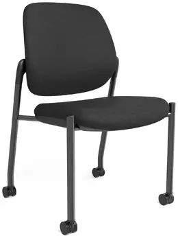Armless Guest Chair on Wheels - Flite