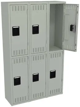 Three Double-Tier Lockers - Standard