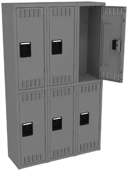 Three Double-Tier Lockers - Standard