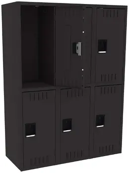 Three Double-Tier Lockers - Standard