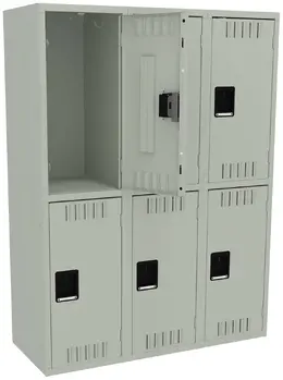Three Double-Tier Lockers - Standard