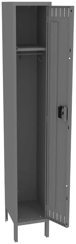 Tall Single Locker with Legs - Standard