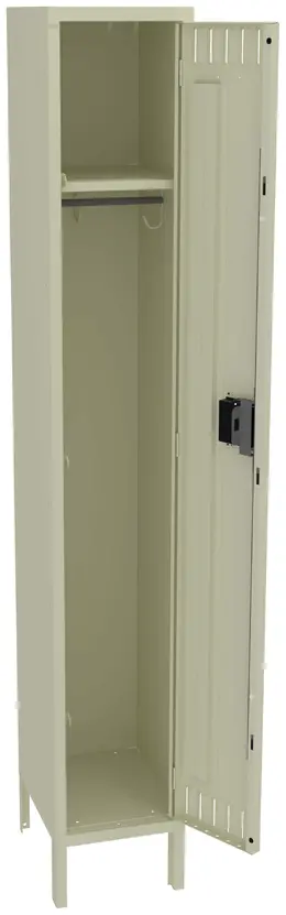 Tall Single Locker with Legs - Standard