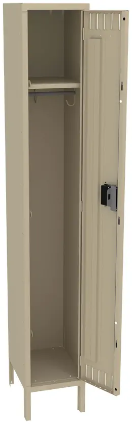 Tall Single Locker with Legs - Standard