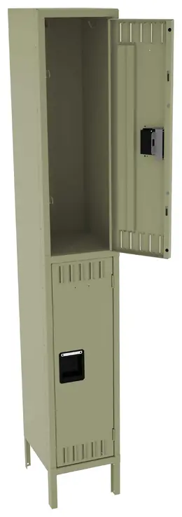 Double-Tier Locker with Legs - Standard