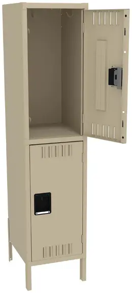 Double-Tier Locker with Legs - Standard