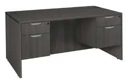 Rectangular Desk with Drawers - Legacy