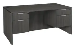 Rectangular Desk with Drawers - Legacy