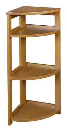 Folding Corner Bookcase - Flip Flop