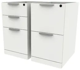 Pair of 2 & 3 Pedestal Drawers for Harmony Desks - PL Laminate