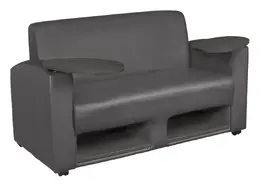Loveseat with Tablet Arms and Storage - Supernova