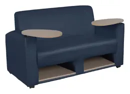 Loveseat with Tablet Arms and Storage - Supernova