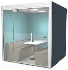 Office Privacy Booth - Linear