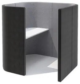 Small Cubicle Workstation - Soft