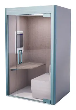 Modern Office Pod with Air Filtration - Linear